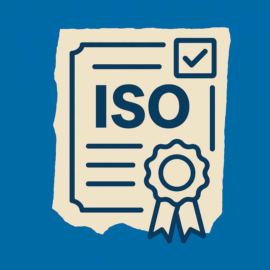 ISO Certification Document